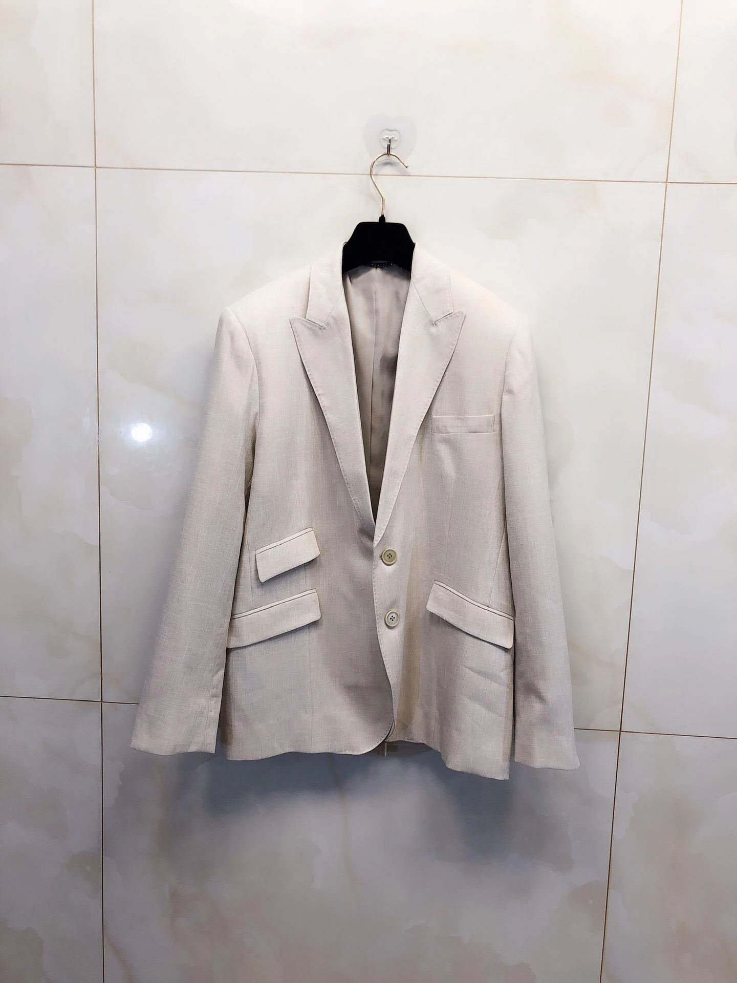 

2019 new ladies high quality fashion long-sleeved lapel solid color asymmetric casual suit jacket 0731