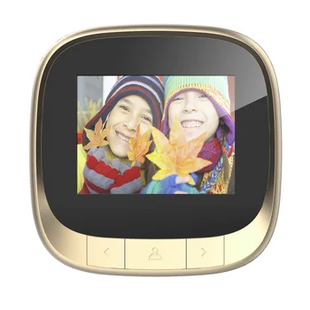 

2.4Inch LCD Color Screen Electric Door Viewer Doorbell Digital Smart Door Camera Viewer Support Photo Recording