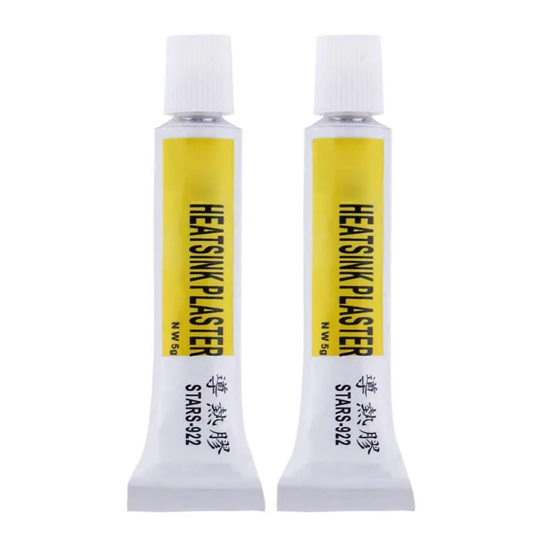 Heatsink Plaster Thermal Paste Silicon Scraper Cooler Silicone Adhesive Cooling Glue For Heat Sink 1PC thermal paste thermal glue silicone glue
