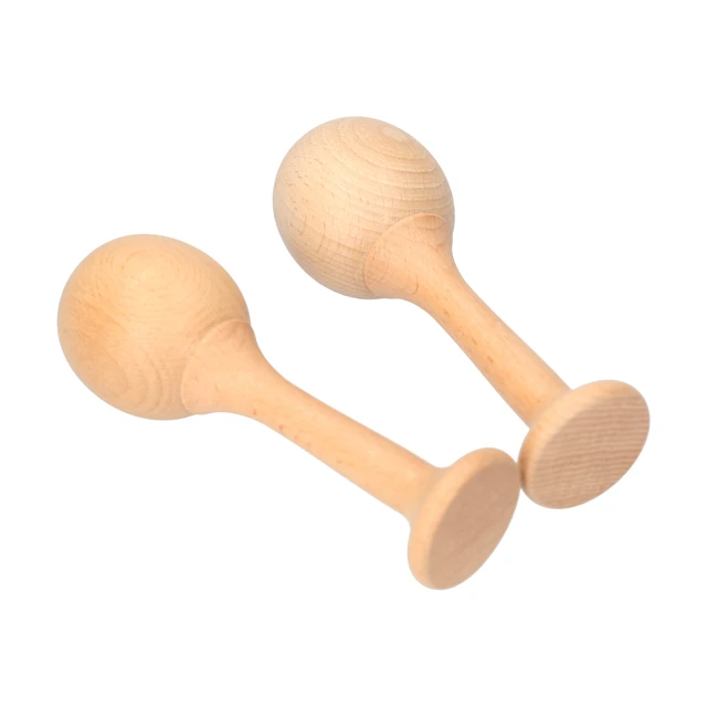 Tambourin pour Instruments de Musique pour Enfants + Maracas + Castagnettes  à Doigts + Cloches à la Taille 