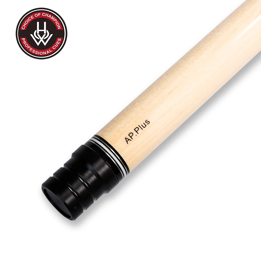 Original HOW AP PLUS Shaft Pool Cue Stick 3*8/8 Joint Single Shaft Radial Pin 13.1mm Billiard Black 8 Solid Wood AP PLUS Shaft