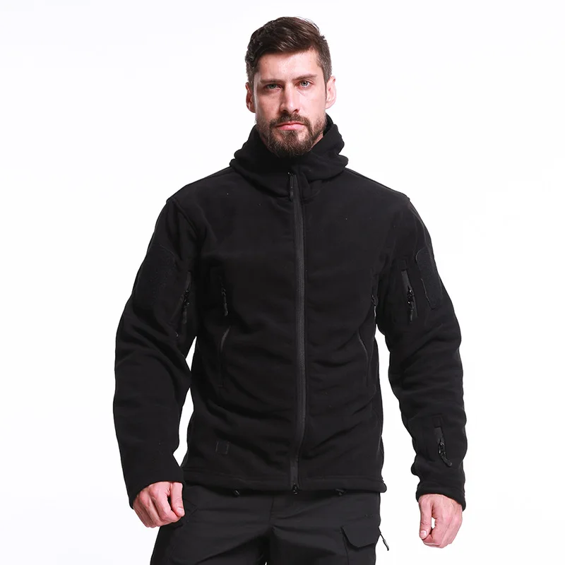 ESDY мужские уличные зимние военные тактические куртки флисовые термокамуфляжные куртки с подогревом альпинистские лыжные тренировочные куртки