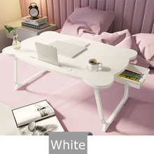Multi-funcional dobrável portátil suporte de mesa de estudo de madeira dobrável mesa de computador para cama sofá mesa de chá servindo suporte