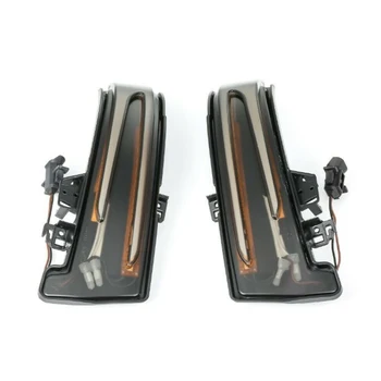 

Flowing Turn Signal Lights Flashing Dynamic LED Lamps Yellow Rearview For Mercedes Benz W246 W204 W212