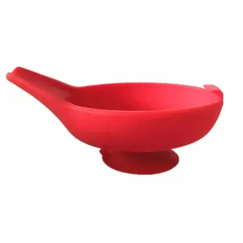 

Kitchen Utensil Multi-Function Silicone Spoon Rest Cooking Baking Tool FDA Approved Silicone Prevents mess drips Red