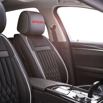 

Car Seat Headrest Protector For Suzuki Vitara Auto Front Car Styling Interior Accessories Headrest Covers