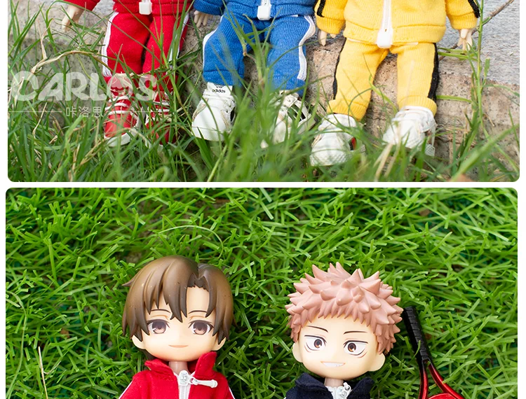 1/12 bjd Puppe Freizeit kleidung Kleidung rosa weide gelbe Farbe Mode Puppe Sportswear Accessoires für ob11,gsc,body9 obitsu 11 Puppen – Detail 5