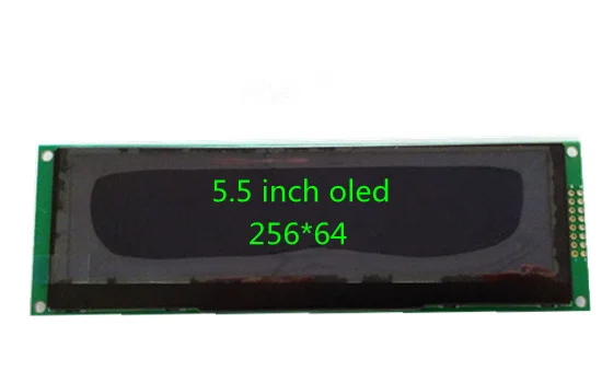 5,5 дюймов 16 pin зеленый или желтый OLED экран модуль SSD1322 драйвер 256*64 8 бит Параллельный Последовательный интерфейс SPI 3/4-проводной Последовательный порт - Цвет: Green oled module