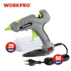 WORKPRO 60W Glue Gun Hot Silicone Gun Hot Melt Glue Gun with 20pcs Premium Glue Sticks for DIY Crafts Arts DIY Tools 1