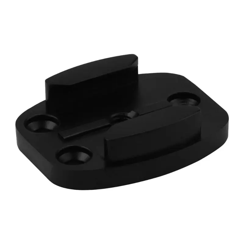 

Black CNC Aluminum Alloy Flat Surface Tripod Mount Adapter for All Gopro Hero 5 4 3 for Yi/SJcam Action Cameras with 1/4 Screw H