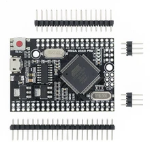 10 шт., встроенный чип MEGA 2560 PRO CH340G/Φ с штыревыми разъемами, совместимый с Mega2560