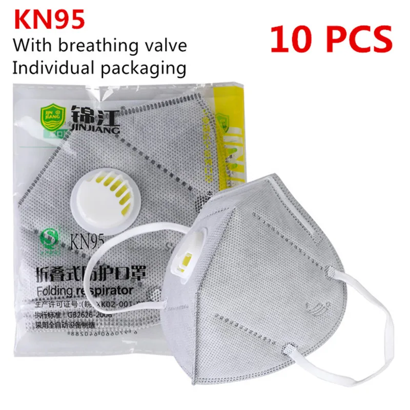 

N95 mask Mouth Face Dust Mask FFP2 KN95 masks breathing Respirator Safety Protective Reusable Mask Anti Dust Facial Filter Masks