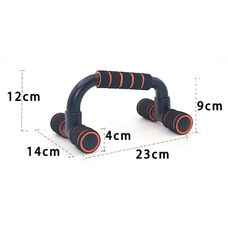 

Durable I-type Push-up Frame Bracket Push-Ups Stands With Foam Grip Handle Multifunction Fitness Muscle Training Rack Workout Ex
