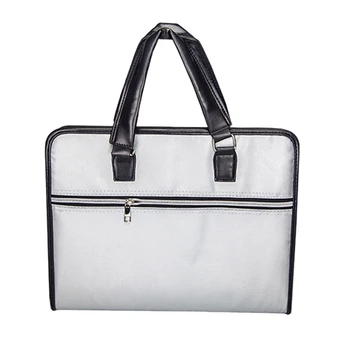 

Fireproof File Folder Document Bag Waterproof Pouch Case Safe Zipper Office