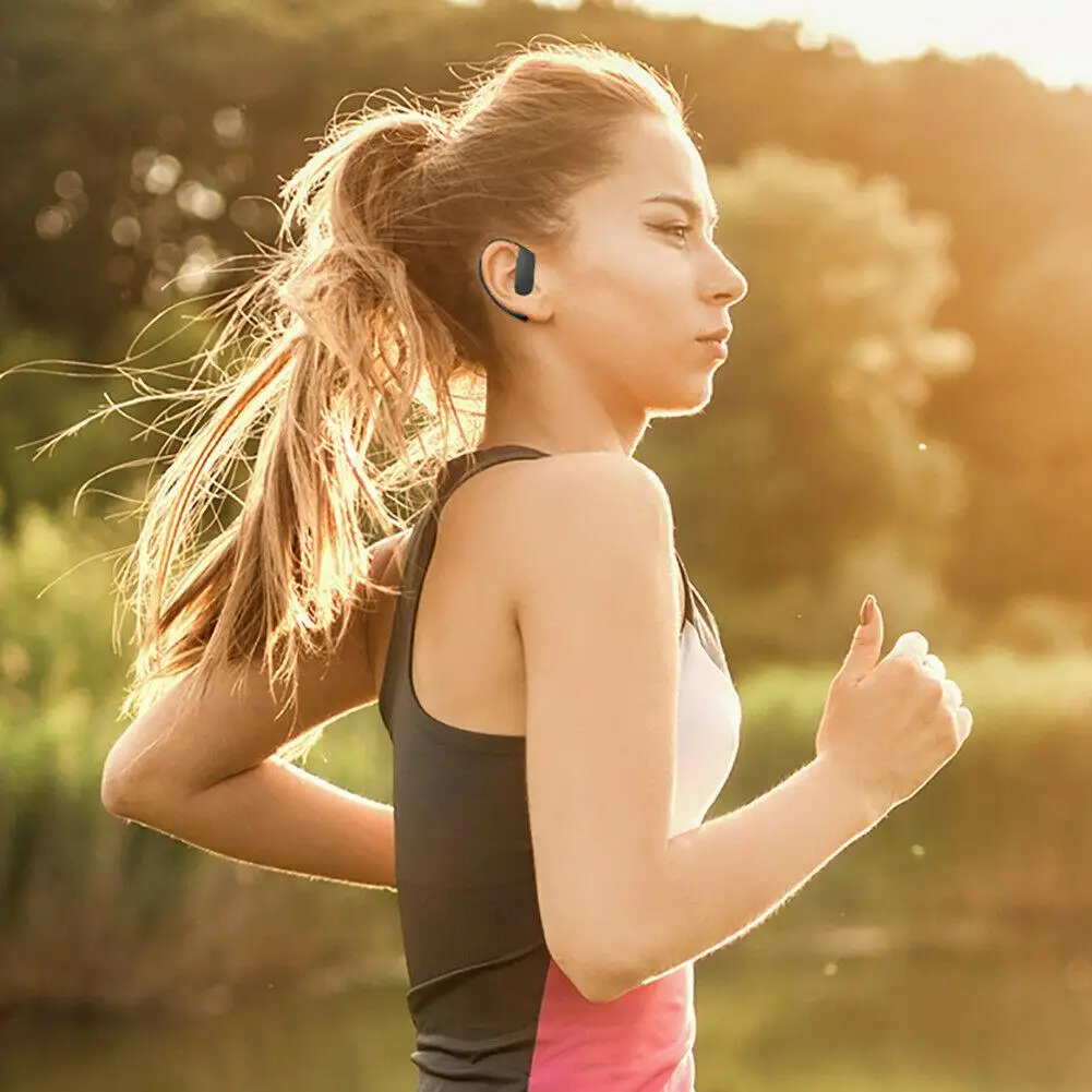 TWS Wireless Earphones Bluetooth Headphones Ear hook Earbuds Stereo Music for iPhone Samsung Huawei Motorola E G LG