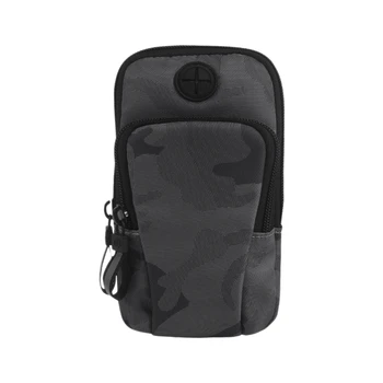 

Sports Arm Bag Workout Phone Holder Phone Armband Arm Band for Cell Phone Running Black