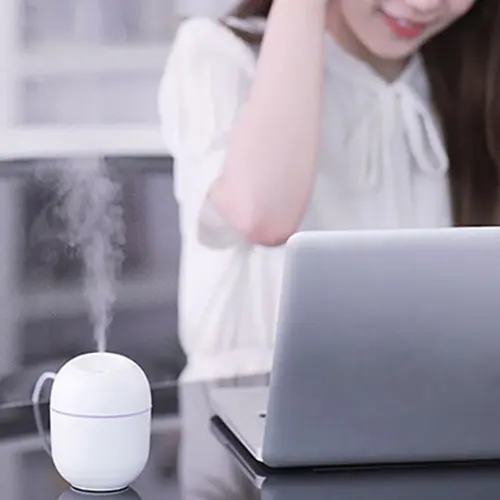 가정용 미니 데스크탑 USB 가습기, 물 보충 미터, 야간 조명 스폰지 스틱, 가습기 액세서리 5