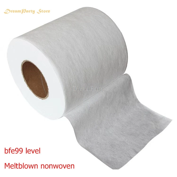 

Mask Cloth Original Material Nonwoven Filter Cloth Meltblown Nonwoven BFE99 Medical Grade avoid Corona Virus Disease