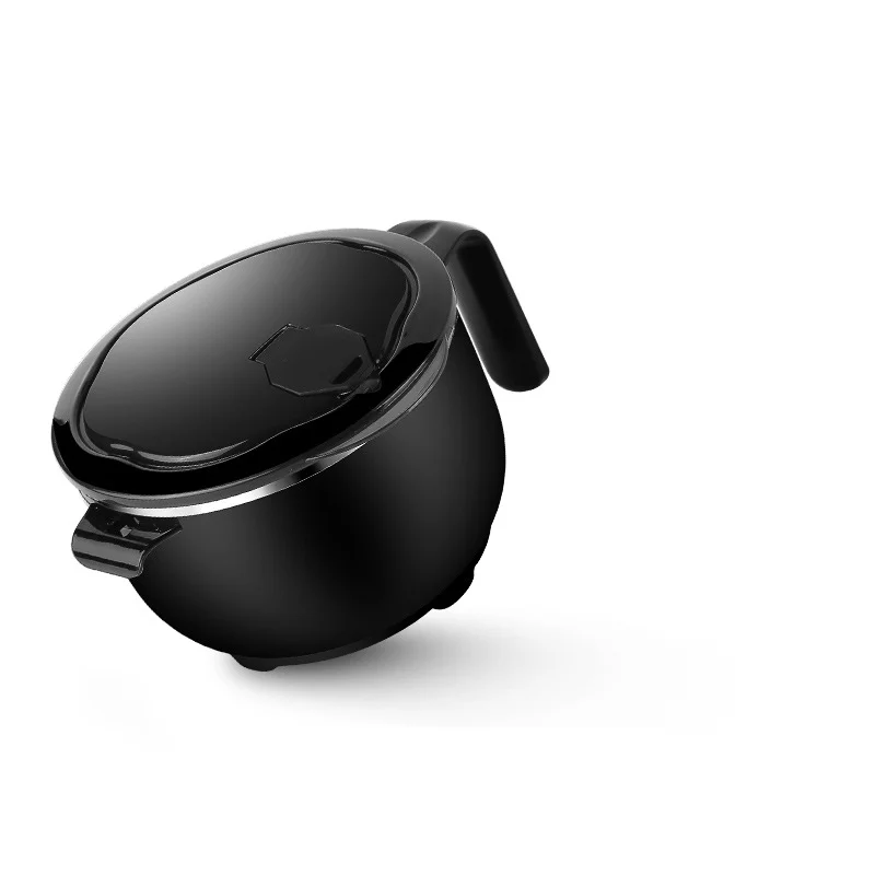 black 900 мл нержавеющая сталь креативный Ланч-бокс портативный столовая посуда контейнер для хранения еды детский школьный офис Портативный Bento box - Цвет: black