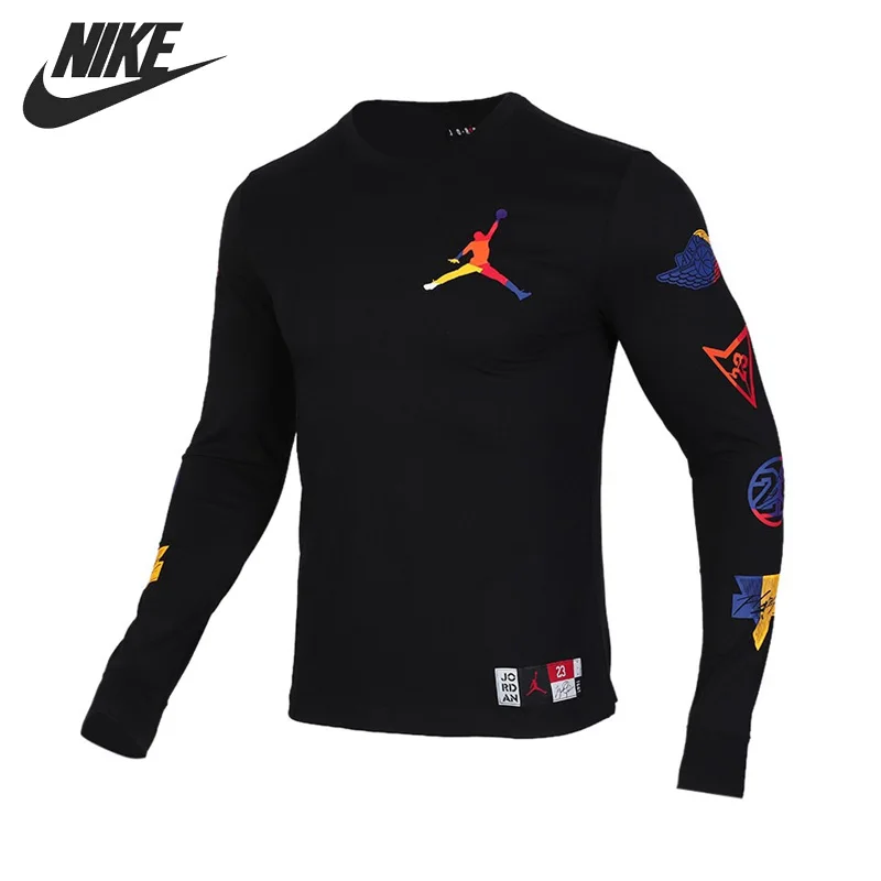 

Original New Arrival NIKE AS SPRTDNA HBR LS CREW Men's T-shirts Long sleeve Sportswear