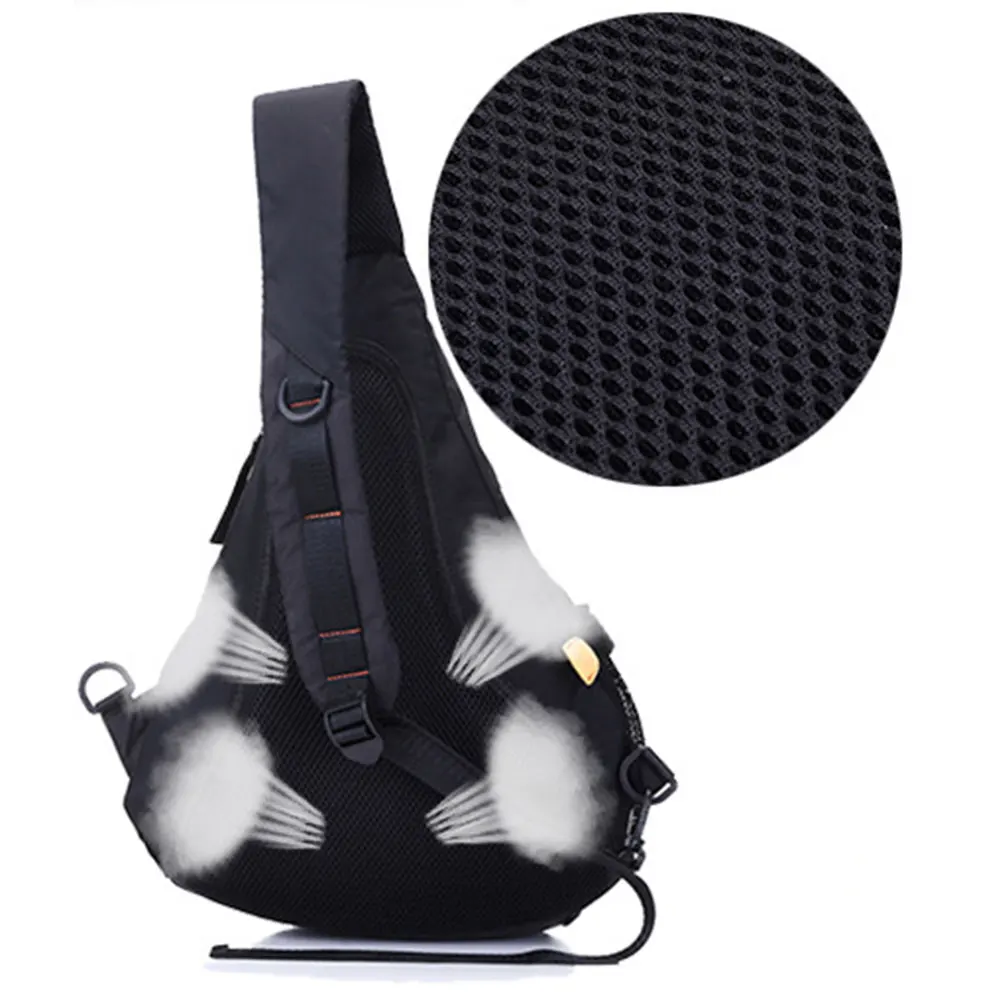 Casual Messenger Travel Single Shoulder Mobilephone Large Capacity Wallet Pouch Waterproof Daypack Outdoor Sports Crossbody Bag