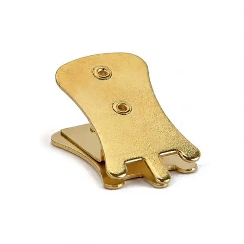 Golden Erhu для начинающих, металлический глушитель, глушитель, музыкальные инструменты, инструмент для практики, глушитель, музыкальные инструменты, инструмент для практики - Цвет: Golden