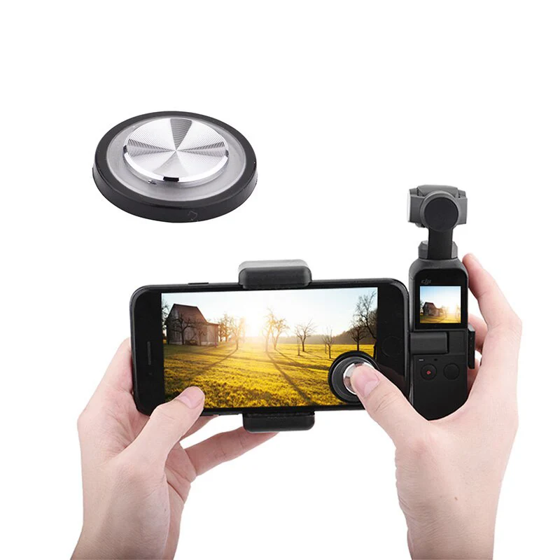Для DJI Osmo Pocket/Pocket 2 Gimbal Phone присоска Rocker Trigger Controller ДЖОЙСТИК Stick Handheld