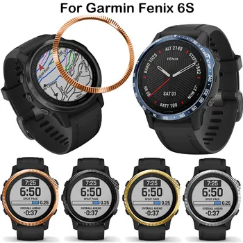 

Styling Ring For Garmin Fenix 6S Pro/Fenix 6S Sapphire Anti-scratch Protection Ring smart watch Ring Styling Case metal Cover