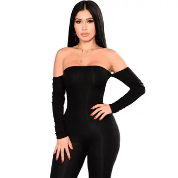 

Women Ladies Off Shoulder Clubwear Playsuit Bodysuit Jumpsuit Romper Trousers Bikini Cover Up Beachwear
