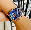 Reef  Tiger/RT Designer Sport Watches Tourbillon Blue Dial Analog Display Watches Rubber Strap Luminous Watch for Men RGA3069 ► Photo 3/6
