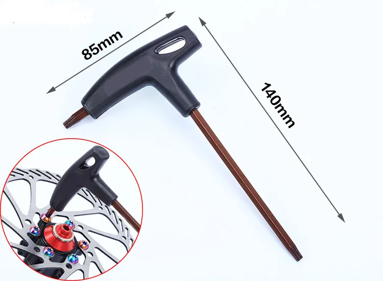 Torx Key Wrench For MTB Disc Brake Rotor Screws - Repair