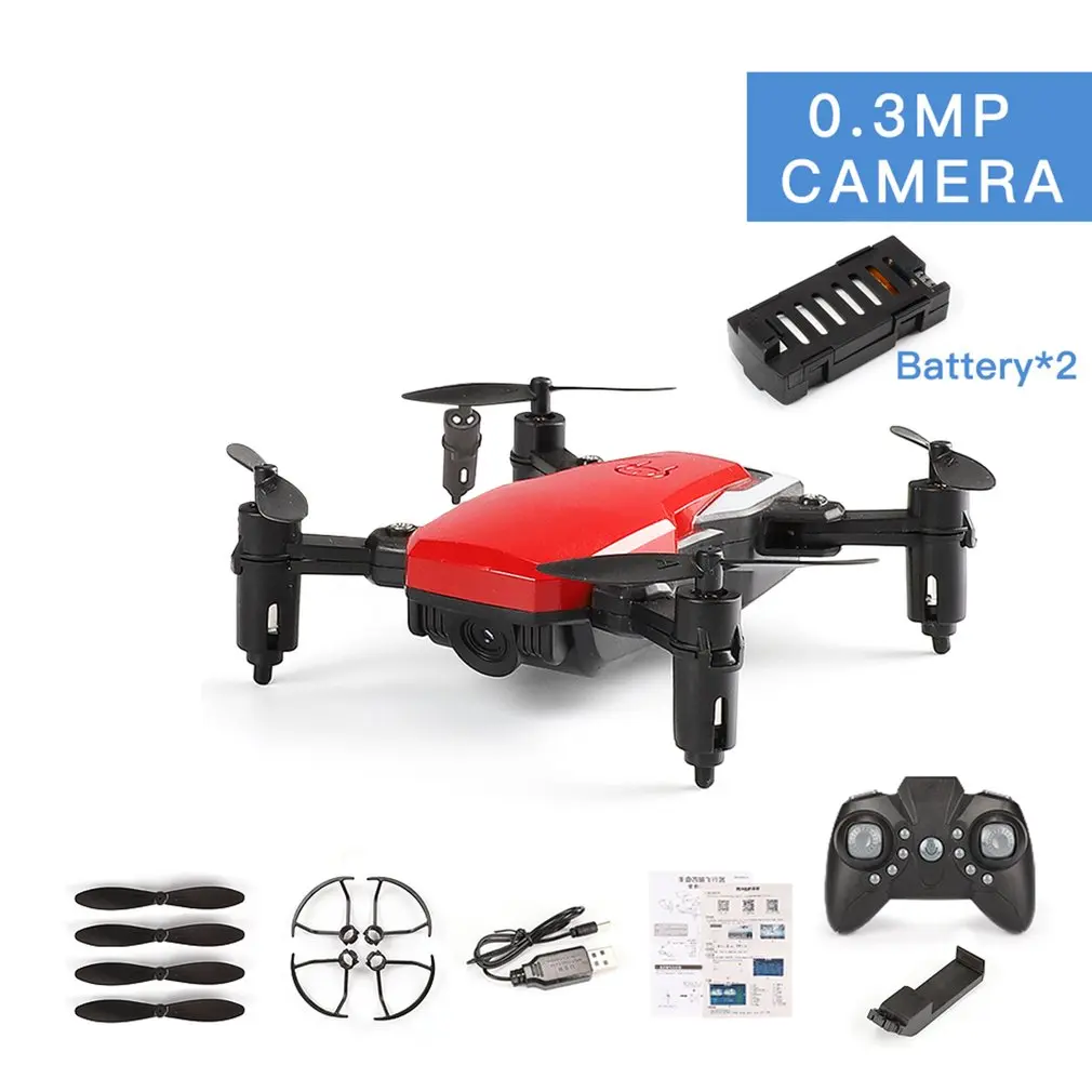 0.3MP 2 battery LF606 Дрон камера FPV Квадрокоптер складной RC дроны HD высота Удержание мини Дрон детские игрушки RC вертолет - Цвет: 0.3MP 2 battery