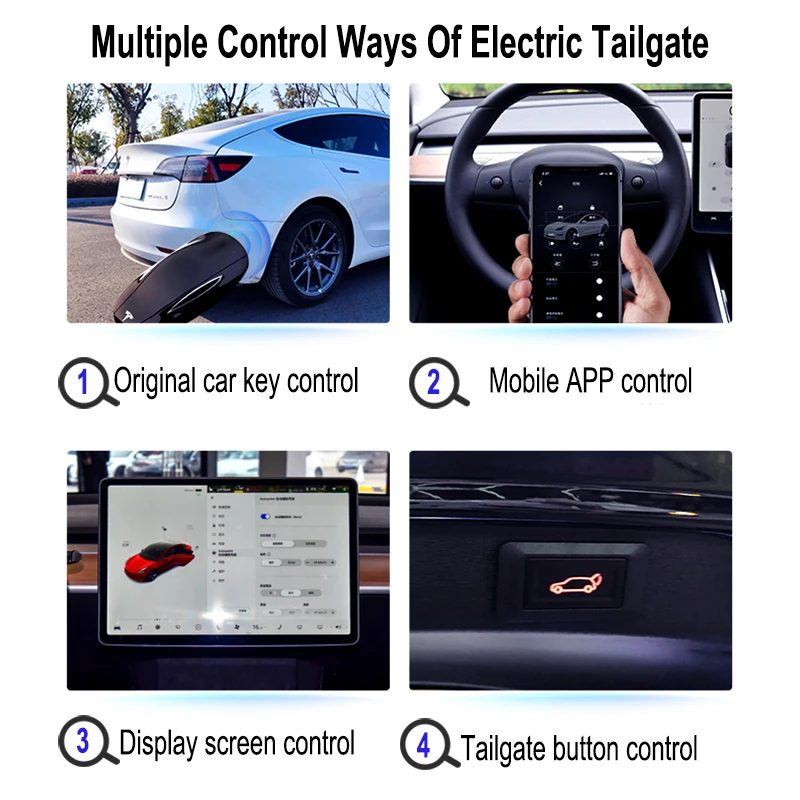 For Tesla Model S For Model 3 Electric Tailgate Modified Tailgate Car  Modification Automatic Lifting Rear Door Electric Trunk - Trunk Lids &  Parts - AliExpress