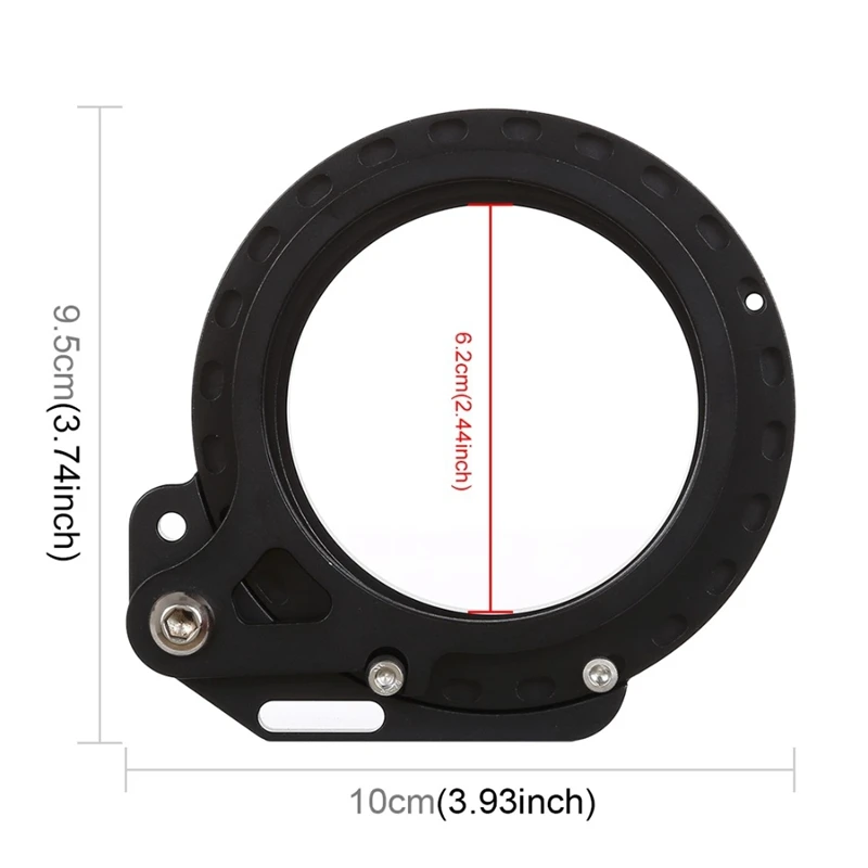 Puluz 67 мм до 62 мм Swing Wet-Lens Diopter адаптер крепление разъем для Canon G7 X Ii/sony камера подводный Дайвинг Корпус чехол