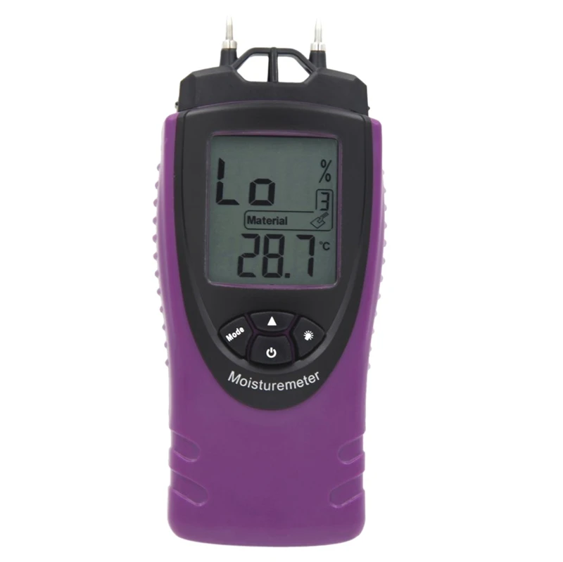 Мини профессиональный ручной цифровой измеритель влажности тестер для