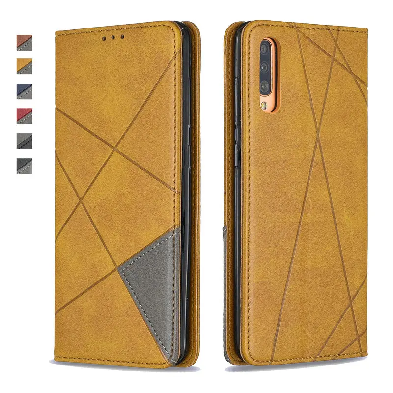Чехол для Samsung A70 чехол A7 2019 с откидной крышкой 360 защитный кошелек Galaxy A 70 Etui