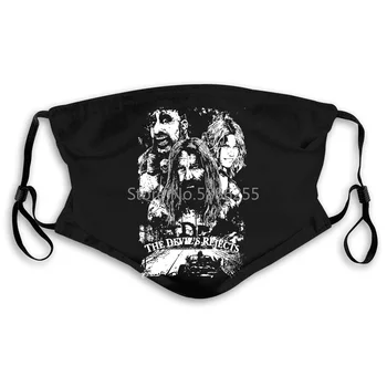

The Devils Rejects Captain Spaulding horror - Custom Men's Black Loose Black Men Homme Men's Women's Mouth Mask Filter
