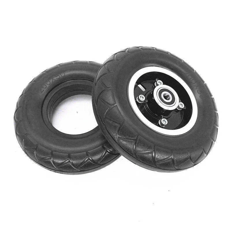 

Solid Tyre Tubeless Set 200 X50 Tire For Razor Electric Scooter Bike Wheel New