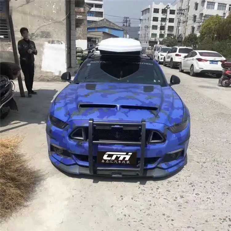 

Car Aluminum Alloy Front Bumper Anticollision Beam Fits For Ford Mustang 2015 2016 2017 2018 2019