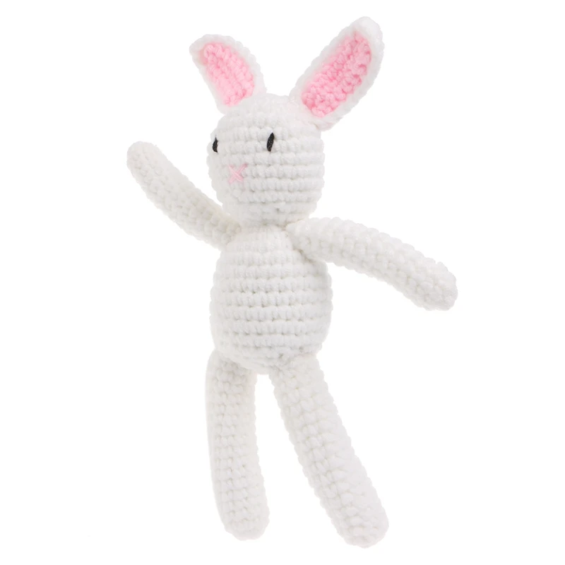 

Newborn Baby Girls Boys Rabbit Photography Prop Photo Crochet Knit Toy Cute Gift N1HB