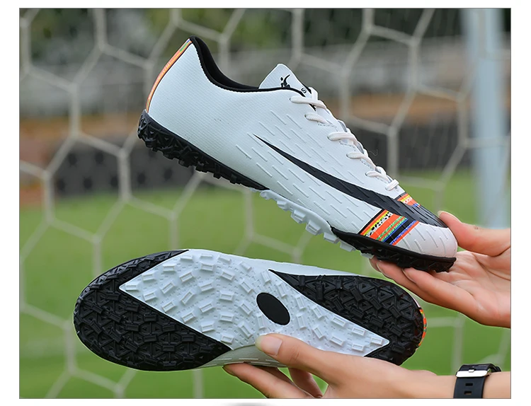 Футбол мужская обувь Спортивный для футбола обувь высокого качества бутсы тренировочные футбольные кроссовки мужские спортивные Chuteira Futebol