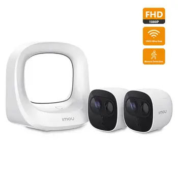 

Dahua imou Camera Rechargeable Battery Camera 1080P Outdoor Weatherproof PIR Detection 100% Wireless Security CCTV Wifi Camera