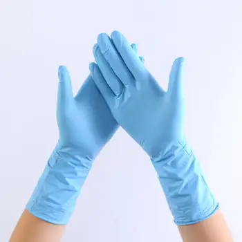 

100pc Disposable Gloves Female Latex Leather Thick Waterproof Tight Hand Ultra-thin Latex Protective Gloves Protective Equipment