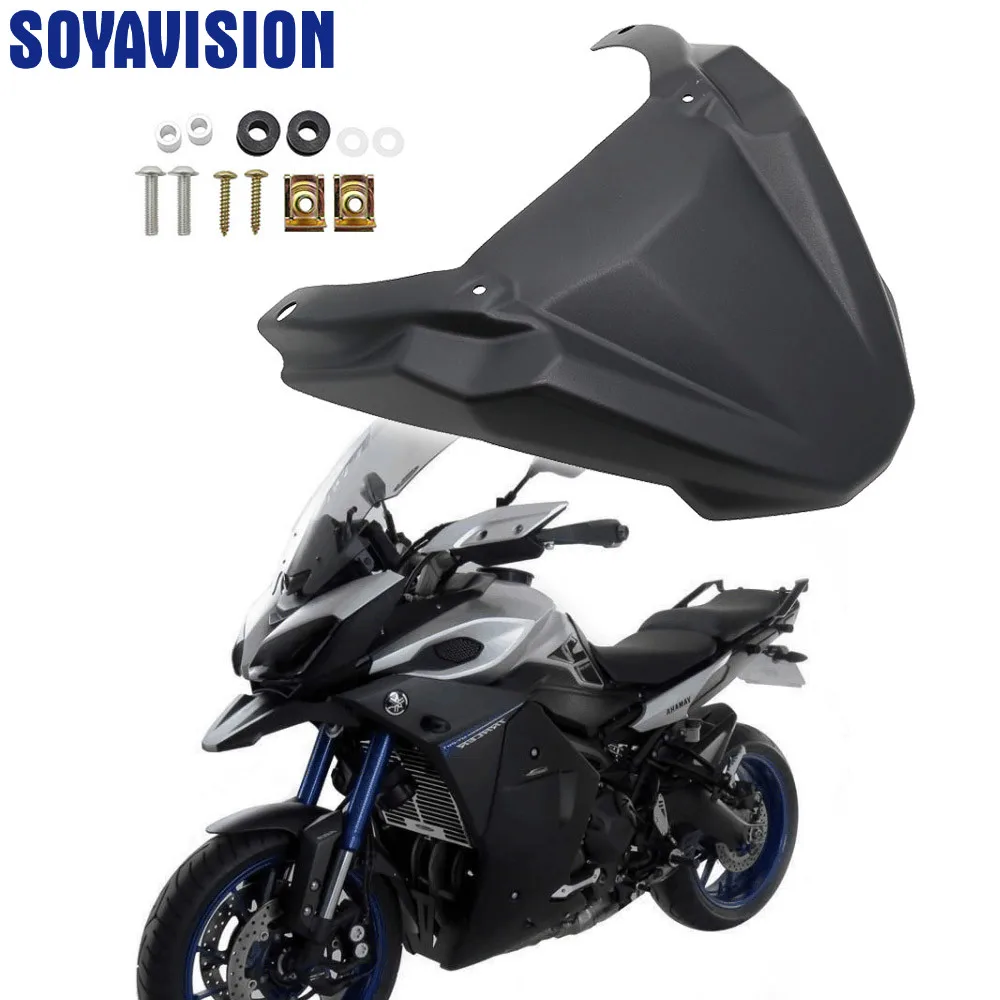 

ABS Front Wheel Fender Beak Nose Cone Extension Cover Extender Cowl For Yamaha MT-09 MT09 Tracer FJ-09 FJ09 2015 2016 2017