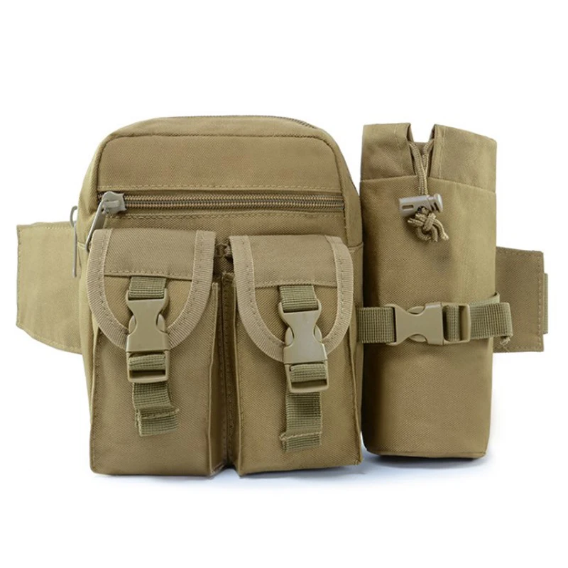 Outdoor Military Tactical Waist Pack Molle Camping Hiking Hunting Pouch Bag 