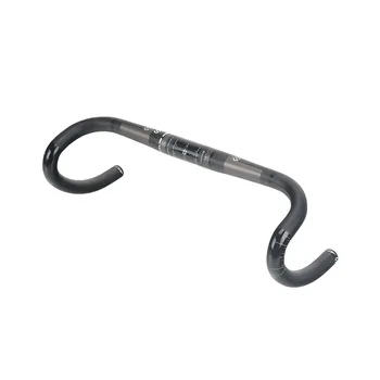 

Carbon Fiber Handlebar Bicycle Road Bent Bar 31.8mm x 400/420/440mm Finish UD Matte Grey 203g