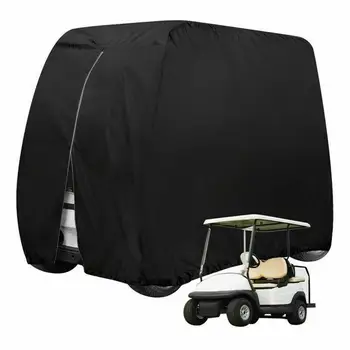 

Hem Oxford Cloth Protect Practical 4 Passenger Body Waterproof Buckle Outdoor Sports Golf Cart Cover Accessories Dust Prevention