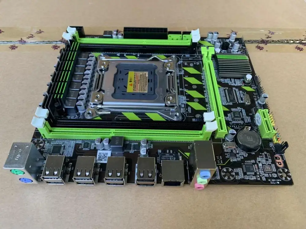 X79 X79G материнская плата LGA2011 mini ATX combos E5 2689 CPU 2 шт. x 8 ГБ = 16 DDR3 RAM 1600 МГц PC3