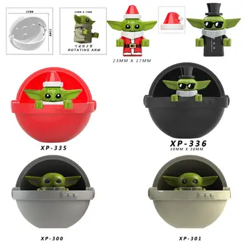 

Space Wars Yodaed Baby Building Blocks Maul Sith Malgus Han Ewok Figures Toys For Children Christmas Gifts XP336
