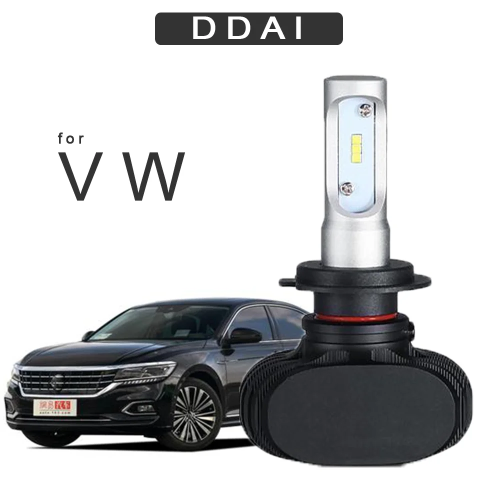 DDAI CSP 9005 9006 Led Автомобильные H4 H7 автомобильные фары 12 В 50 Вт 8000LM 6000 К для авто HB3 HB4H16